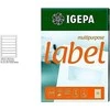 Mondi A4 IGEPA ETIKETĖS, 192 X 38,0 MM BALTOS (100)