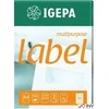 Mondi IGEPA A4 etiketė 64.6 X 33,8 MM BALTĖ (100)