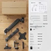 Laikiklis MONITORIUS ACC DESK MOUNT/13-32" Juodas G45-B ONKRON