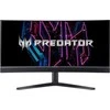 Monitorius „ACER Predator X34Vbmiiphuzx“ 34 colių WQHD OLED lenktas 1800R 175Hz 21:9 1000 nitų 0,03 ms 2xHDMI DP C tipo garso išvestis USB šakotuvas „True Juodas“