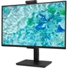 Monitorius „Acer Vero B248WE5bemiqprcuzx“ – 24 colių | IPS | WUXGA | 100 Hz | HDR10 | Adaptyvus sinchronizavimas | USB-C | 4 USB šakotuvai | RJ-45 | Internetinė kamera | „Pivot“ | Aukščio reguliavimas 150 mm | Juodas