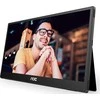 AOC 16T3EA 15.6" IPS 1920x1080 Monitorius 4ms 16.9 USB Juodas/Pilkas