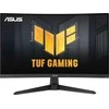 Monitorius ASUS TUF Gaming VG27VQM1B 27 colių Fast VA WLED Curved 1500R FHD 16:9 280Hz 250cd/m2 1ms 2xHDMI DP 2x2W Garsiakalbiai Juodas