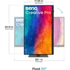 Monitorius BenQ PV3250U - 60Hz | 4K | 31.5'' | IPS | 5ms