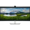 Dell Monitorius P3424web 34 colių IPS lenktas WQHD (3440x1440)/21:9/HDMI/DP/USB-C/RJ-45/Kamera/Garsiakalbiai/Mikrofonas/3Y