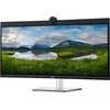 Dell Monitorius P3424web 34 colių IPS lenktas WQHD (3440x1440)/21:9/HDMI/DP/USB-C/RJ-45/Kamera/Garsiakalbiai/Mikrofonas/3Y