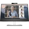 „Hewlett Packard (HP) HP E24mv G4 FHD“ konferencijų monitorius – 23,8 colio, 1920 x 1080 FHD, 250 nitų, 60 Hz, AG, IPS, HDMI/VGA/DisplayPort, 4 USB-A jungtys, garsiakalbiai, 5 MP internetinė kamera, reguliuojamo aukščio / pakreipimo / pasukimo / sukimosi funkcija, 3 metai