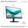 HP 322pf Series 3 Pro FHD monitorius - 21.5" 1920x1080 FHD 250-nit 100Hz AG, IPS, HDMI/VGA/DisplayPort, pakreipiamas, 3 metimai (pakeičia P22)