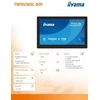 Monitorius „iiyama ProLite TW1023ASC-B3P“, 10,1 colio PCAP 10 taškų jutiklinis ekranas su „Android“, „iiSignage²“