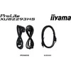 Monitorius 54,6cm/21,5" (1920x1080) iiyama ProLite XUB2293HS-B6 16:9 FHD IPS 1ms 100Hz HDMI DP Speaker Pivot Juodas