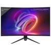 Monitorius LC-Power 68.6cm (27") LC-M27FC FHD 16:9 1xDP+2xHDMI