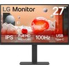 Monitorius 68.6cm/27" (1920x1080) LG 27BA650-B 16:9 FHD IPS 5ms 100Hz HDMI DP USB-C Speaker Pivot Juodas