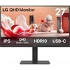 Monitorius LG | 27BA65QB-B | 27 " | IPS | 16:9 | 100 Hz | 5 ms | 2560 x 1440 pikselių | 350 cd/m² | HDMI jungtys quantity 1