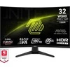 Monitorius MSI MAG 325CQF - 31,5" | Rapid VA Curve 1000R | QHD | 0,5 ms | 180 Hz