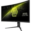 Monitorius MSI MAG 342CQR E2 34" / UWQHD / 180Hz / 1ms / curved juodos spalvos