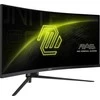 Monitorius 34 colių (86,4 cm) TFT MSI MAG 345CQRDE UWQHD 180 Hz lenktas mažmeninės prekybos ekranas