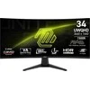 Monitorius MSI MAG 346CQ - 180Hz | UWQHD | 34" | VA