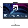 Monitorius „Philips MT 27“ 27B2U4601H – 2560x1440, IPS, 120 Hz, HDMI, DP, USB šakotuvas, USB-C, PD, RJ45, Repro, Pivot, internetinė kamera