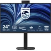 Monitorius „Philips MT 23,8“ 24B2U3301H – 1920x1080, IPS, 120 Hz, HDMI, DP, USB šakotuvas, USB-C, PD, RJ45, Repro, Pivot, internetinė kamera