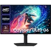 Monitorius Samsung | Odyssey OLED G6 G61SH | 27 " | OLED | QHD | 16:9 | 240 Hz | 0.03 ms | 2560 x 1440 pikselių | 200 cd/m² | HDMI jungtys quantity 1 | Juodas