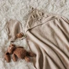 Monroe BabyOno rankšluostis su gobtuvu bambukinis 100x100 rudas 1553/05 1553/05