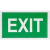 None Nežinomas Lipdukas exit 100x180mm