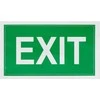 None Nežinomas Lipdukas exit 100x180mm