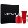 Mont Blanc Montblanc Legend Raudona Eau De Perfume Purškiklis, 100 ml Set 3 Pieces