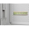 Surinkta Lanberg 19" 6U+3U 540X200 pakabinama stelažo spinta