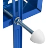 Cisternos rėmas su saugykla Balta 50 x 8 x 131 cm Plienas