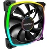 Montech AX140 PWM ARGB korpuso ventiliatorius – 140mm, juodos spalvos
