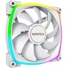 Montech AX140 PWM ARGB korpuso ventiliatorius – 140mm, baltos spalvos