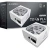 Montech Titan PLA 1200W – 80 PLUS & Cybenetics Platinum PSU, modular, PCIe 5.1 – 1200 Watt, baltos spalvos