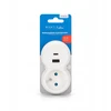 Montis 1 lizdo maitinimo skirstytuvas + USB-A + USB-C MT190-WG