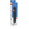 Montis „Beedc“ maitinimo laido viršįtampių apsauga, juoda, 5 lizdų, 1,5 m, MT187-BK-1,5