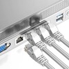 Montis Patchcord Cat 5e U/UTP 30 m Baltas (MT114-30)
