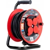 Montis PROFESSIONAL MT105-20 ritės ilgintuvas 4x2p+Z IP44 16A 3680W 3x1,5 20m Montis juodas