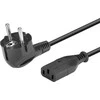 Montis Kompiuterio kabelis 0,75mm + Uni- Schuko kištukas 1.5m POLSKI PRODUKTAS Montis MT098- 1, 5