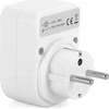 Montis skirstytuvas su įžeminimu 1p+Z 2xUSB 2.1A Montis MT092 baltas