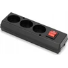 Montis Trijų krypčių išimamas lizdas, neįsk. GN-360WS Montis MT0085-C juoda