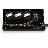 Montis Trijų krypčių išimamas lizdas, neįsk. GN-360WS Montis MT0085-C juoda