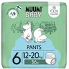 Moomin Baby Mumijų kelnės 6, 12-20 kg, 36 vnt.