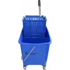 Mop CleanPRO 394641 - Cleanpro Kentucky Vežimėlis jednowiaderkowy su prasą 20L, mėlyna