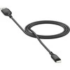 USB Mophie „Lightning“ į USB-A laidas 1 m, juodas (409911864)