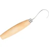 Šaukštų drožinėjimo peilis Morakniv® 164, lenkta geležtė 50x2,5mm. 13mm vidinis skersmuo. Viengubi ašmenys, beržinė rankena.