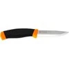 Peilis Morakniv Companion F, dantytas, nerūdijantis plienas, oranžinis