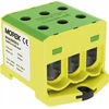 MOREK AL CU srieginio bėgio jungtis 6-95mm2 TS 35 1 takelis 6 gnybtų angos OTL95-3 geltonai žalia MAA3095Y10 89827009