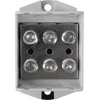 MOREK bėgelio jungtis 1,5-50 mm² mėlyna 6 skylių AL/CU 1000V TH35 3P MAA3050B10 Morek 4290