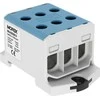 MOREK bėgelio jungtis 1,5-50 mm² mėlyna 6 skylių AL/CU 1000V TH35 3P MAA3050B10 Morek 4290