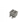 MOREK Paskirstymo blokas - skirstomasis HLAK25 (MAG) 2P pilkas 2xAl/Cu 25mm+16mm 1000VAC/1500VDC MAG2252A00